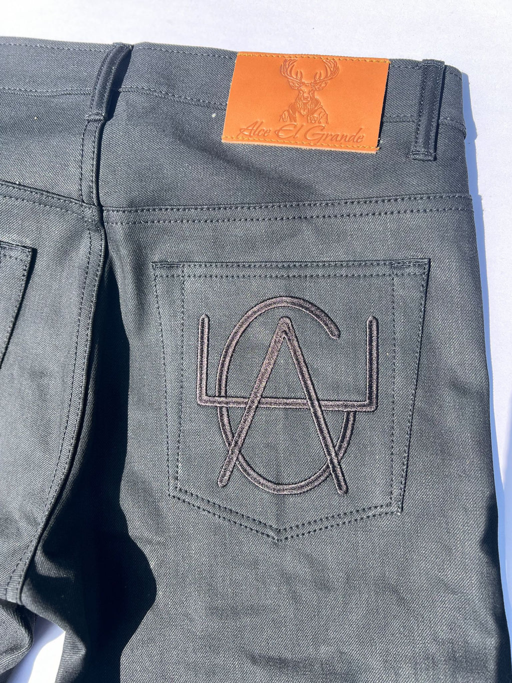 Alce El Grande Sneaker Cut  Black Denim jeans