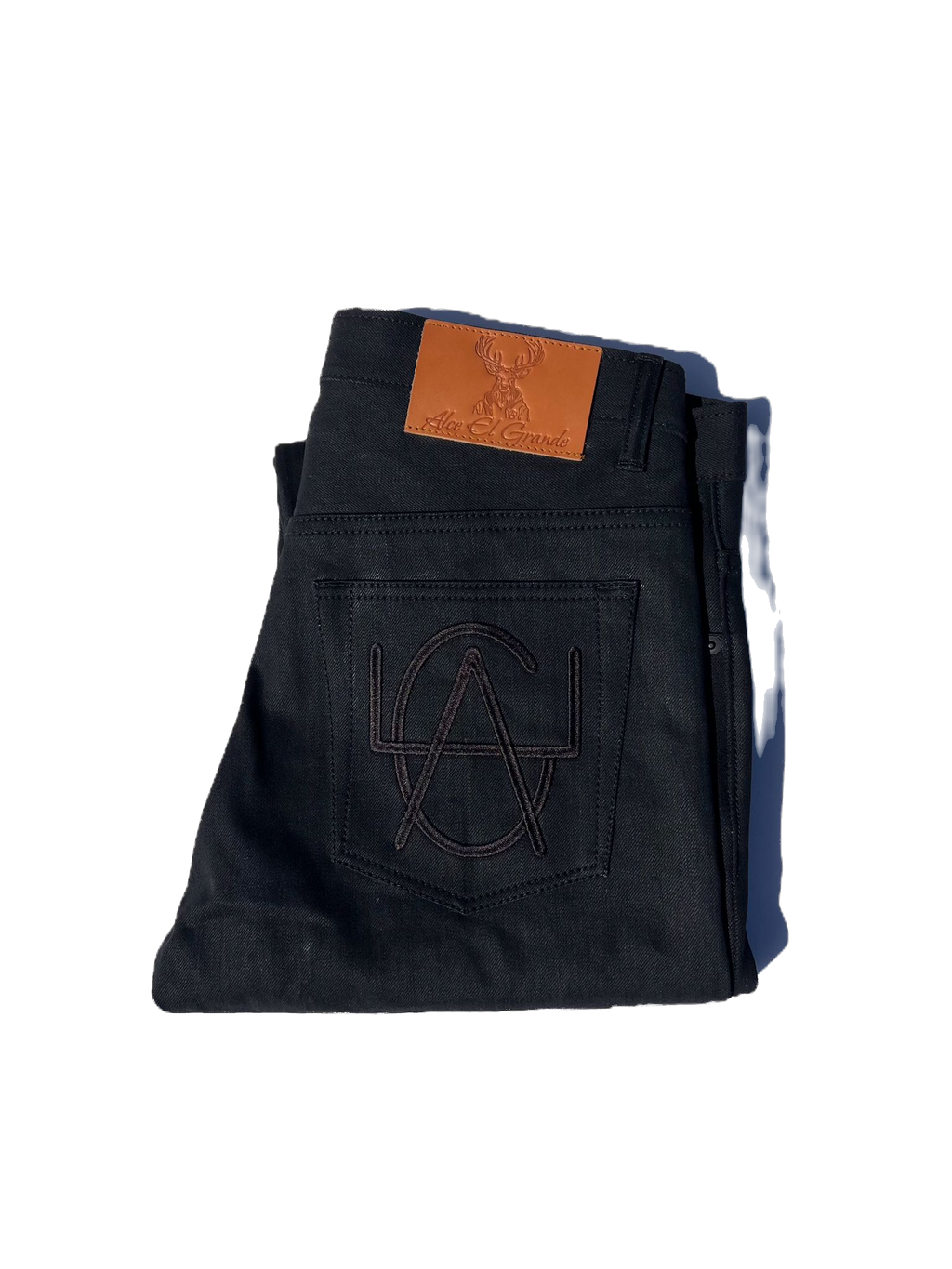 Alce El Grande Sneaker Cut  Black Denim jeans