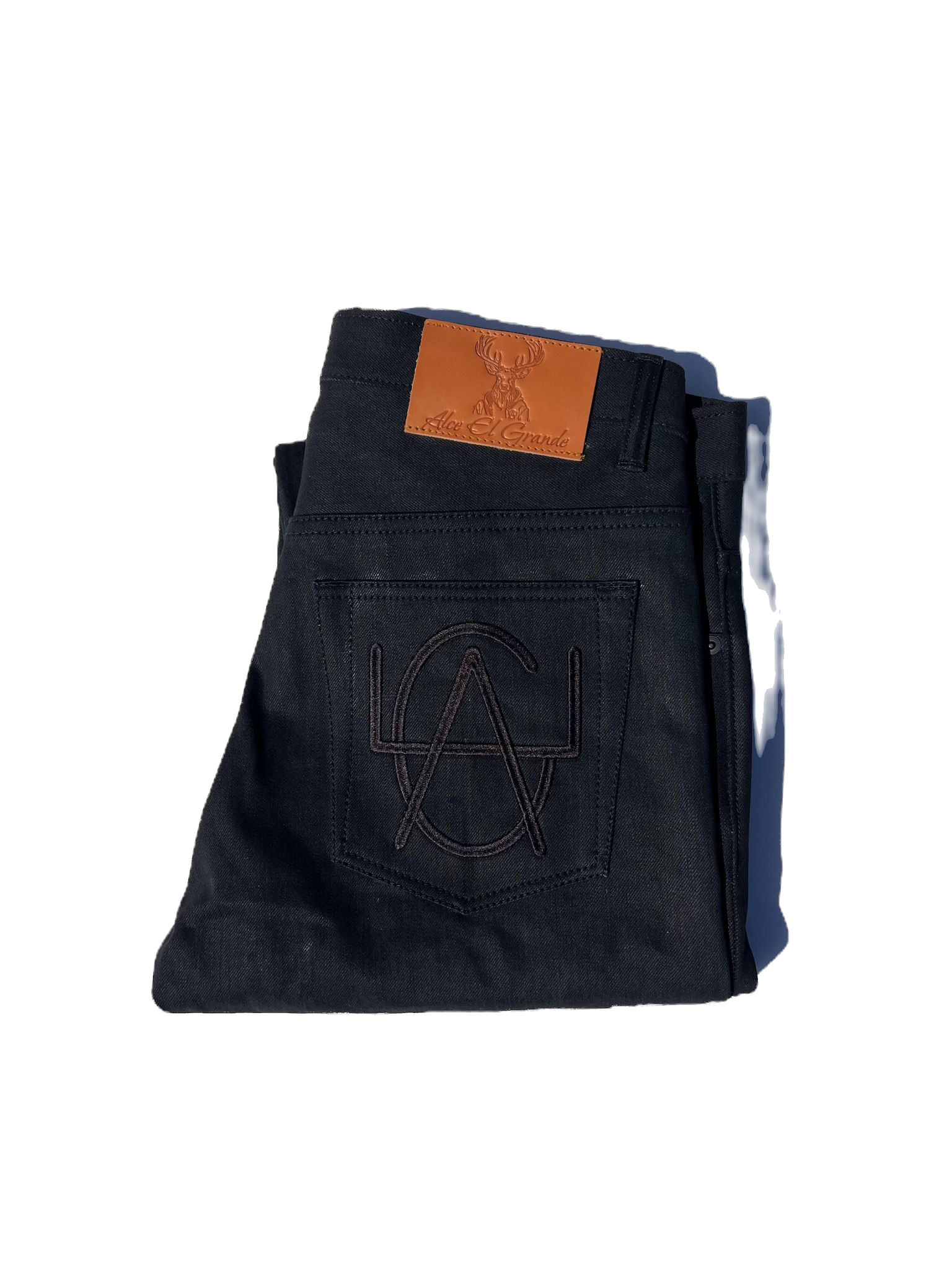 Alce El Grande Sneaker Cut  Black Denim jeans