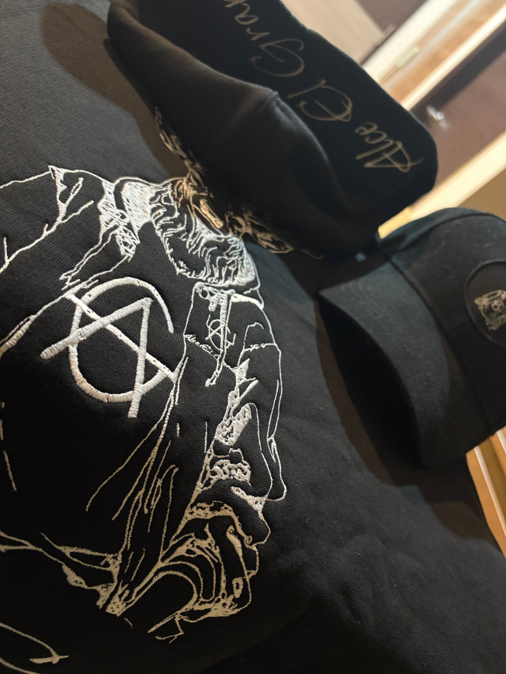 Alce El Grande 100%cotton Hoodies With Embroidery