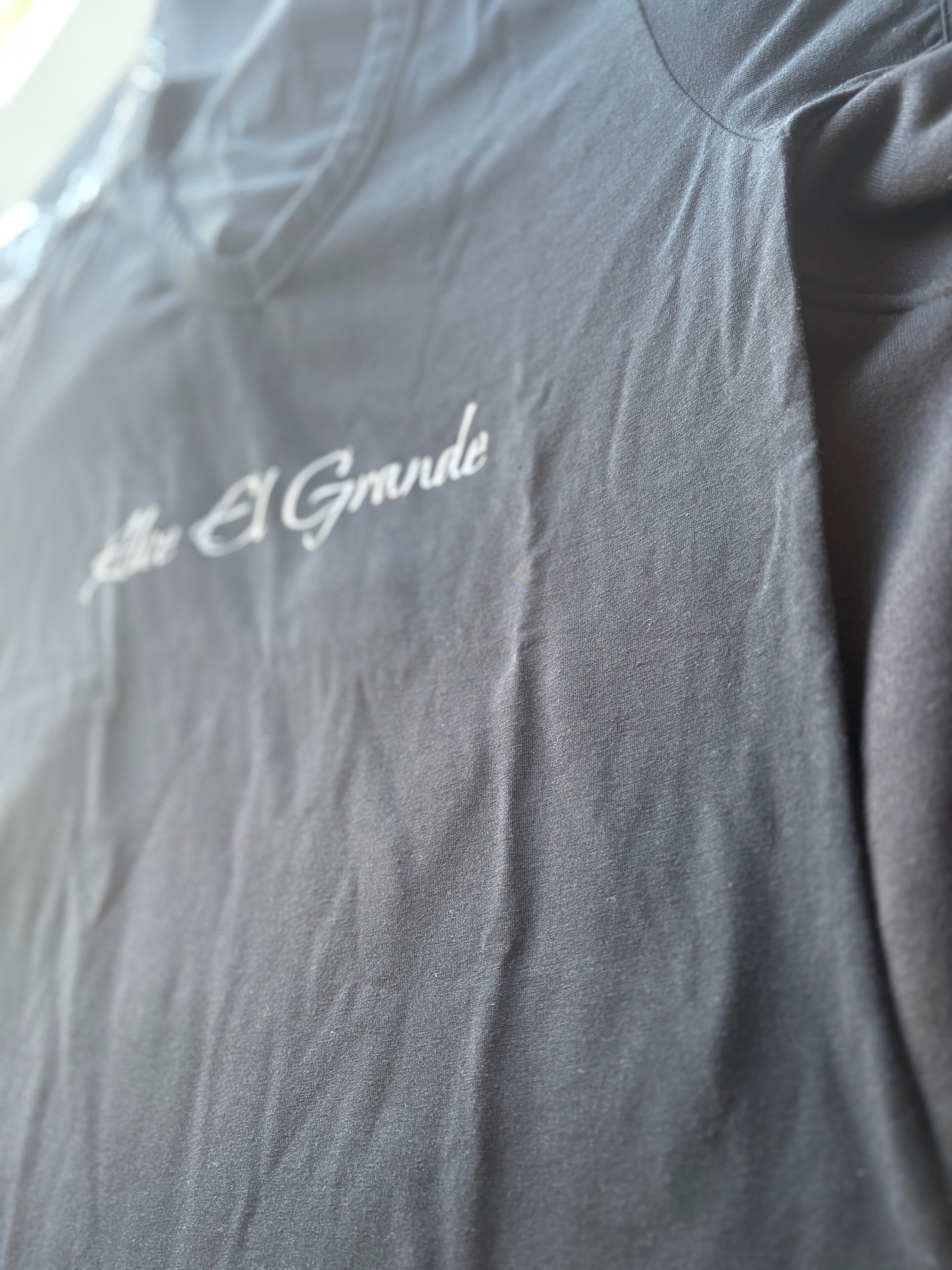 Women’s Tshirts Black/White logo Print