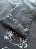 Women’s Tshirts Black/White logo Print