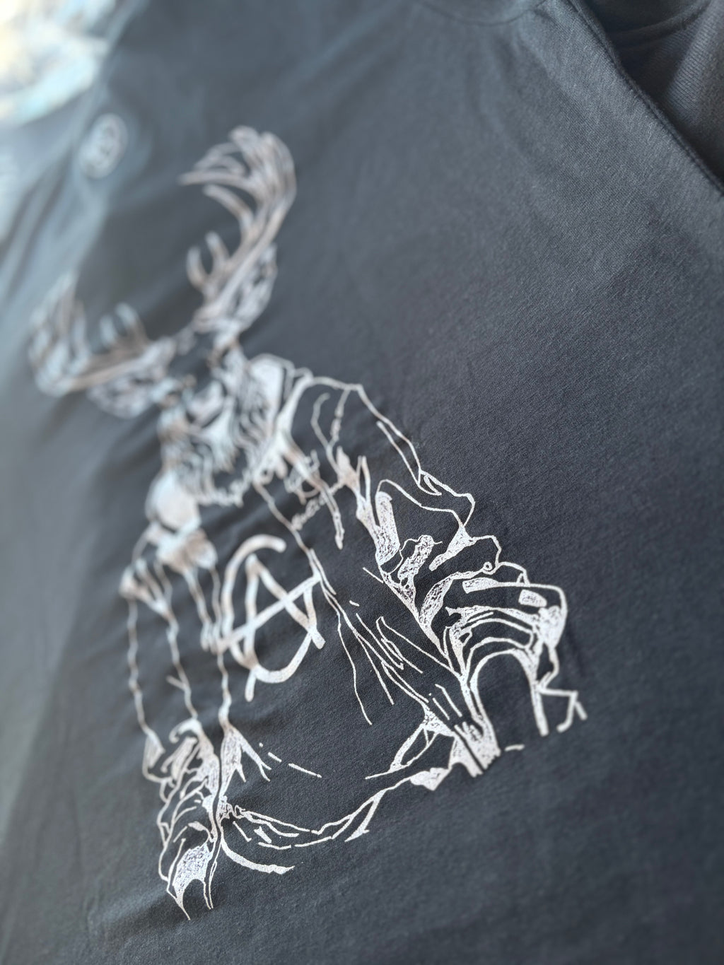 Women’s Tshirts Black/White logo Print