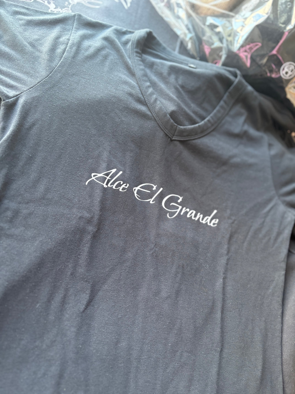 Women’s Tshirts Black/White logo Print